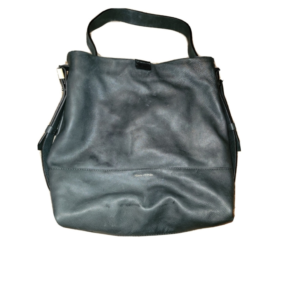 Marc O'Polo Gray/Blue Hobo Bag